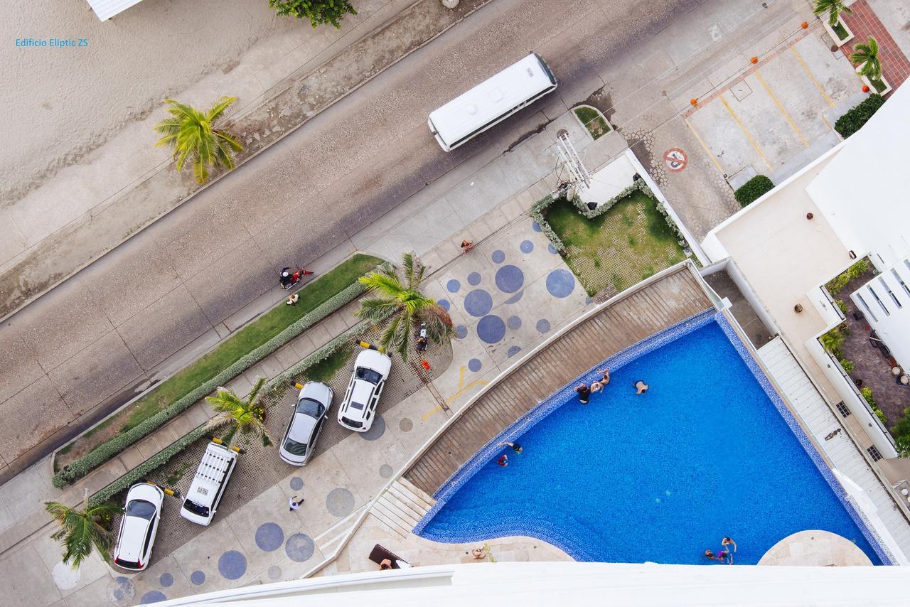 De Lujo-Palmetto Eliptic Playa Panoramico Apartment Cartagena Exterior photo